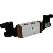 ROSS CONTROLS ROSS 5/3 Closed Center Double Solenoid Controlled Directional Valve, 110VAC, 9577K4010W 9577K4010Z